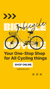 One Stop Bike Shop TikTok video Image Preview