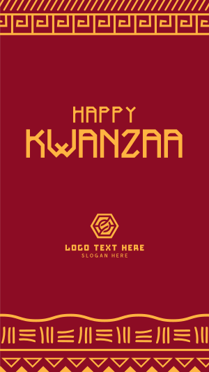 Kwanzaa Engraving Instagram story Image Preview