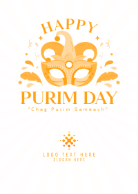 Purim Celebration Event Flyer Image Preview