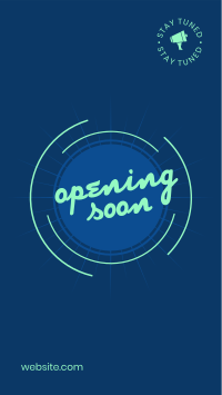 Simple Business Opening Soon Facebook Story Design