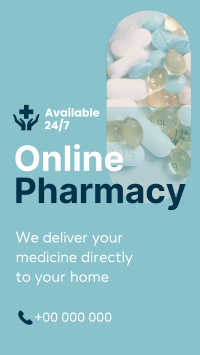 Modern Online Pharmacy YouTube short Image Preview