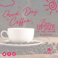 Good Day Coffee Promo Instagram Post Design
