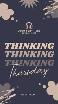 Quirky Thinking Thursday Instagram Reel Design