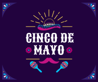 Festive Cinco De Mayo Facebook post Image Preview