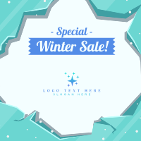 Winter Sale Instagram post Image Preview