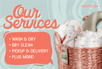 Swirly Laundry Services Pinterest Cover Design