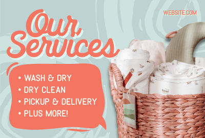 Swirly Laundry Services Pinterest board cover Image Preview