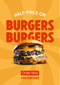 All Hale King Burger Flyer Image Preview