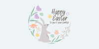 Easter Wreath Twitter post Image Preview