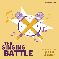 Singing Battle Instagram post Image Preview