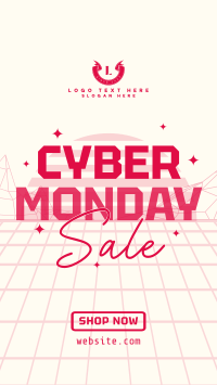 Cyber Shopper TikTok Video Design