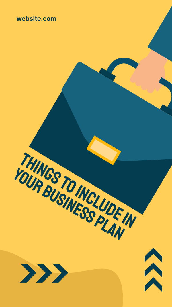 Business Plan Facebook Story Design Image Preview