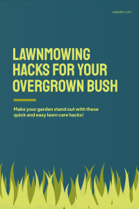 Bush Lawn Maintenance Pinterest Pin Image Preview