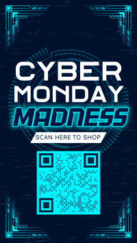 Cyber Monday Madness TikTok Video Design