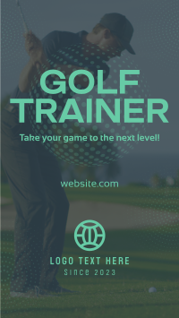 Golf Trainer Instagram Reel Design