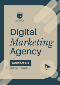 Strategic Digital Marketing Poster Image Preview