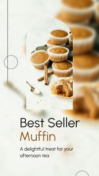 Best Seller Muffin Facebook story Image Preview