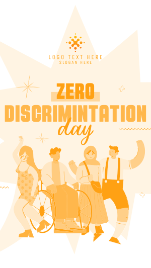 Zero Discrimination Day Facebook story Image Preview