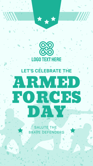 Armed Forces Day Greetings Instagram story Image Preview