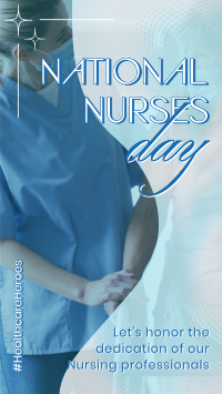 Medical Nurses Day Facebook Story Design