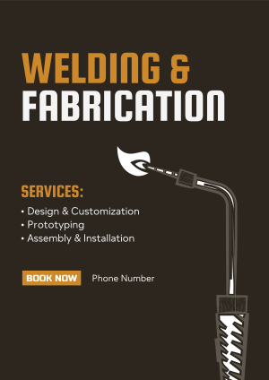 Stick Welding Workshop Flyer Image Preview