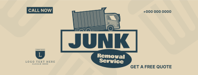 Junk Removal Stickers Facebook cover Image Preview