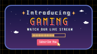 Introducing Gaming Stream Facebook event cover Image Preview