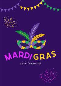 Mardi Gras Mask Letterhead | BrandCrowd Letterhead Maker