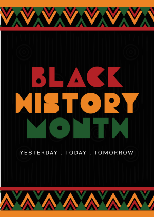 History Celebration Month Poster Image Preview
