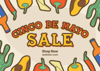 Spicy Cinco Mayo Postcard Image Preview