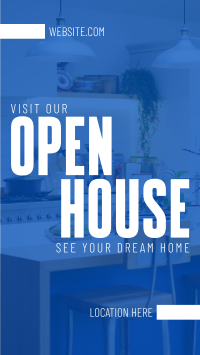 Minimalist Open House Video Image Preview