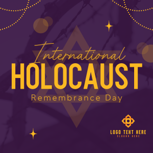 Holocaust Memorial Day Instagram post Image Preview