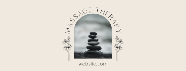 Zen Massage Facebook Cover Design Image Preview
