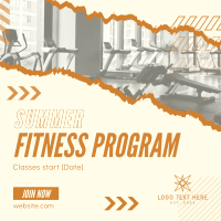 Ripped Off Summer Fitness Instagram Post Image Preview