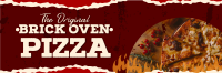 Brick Oven Pizza Twitter header (cover) Image Preview