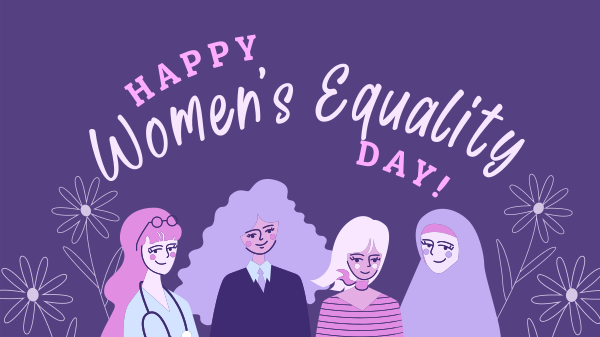 Building Equality for Women Facebook Event Cover Design