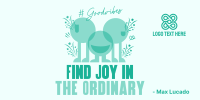 Finding Joy Quote Twitter post Image Preview
