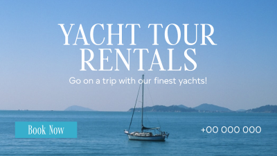 Relaxing Yacht Rentals Facebook event cover Image Preview