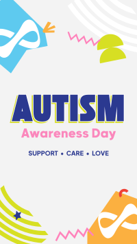 Autism Awareness Day Facebook Story Design