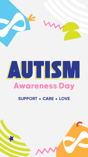 Autism Awareness Day Facebook story Image Preview