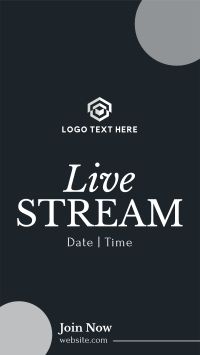 Live Stream On Instagram Story Design