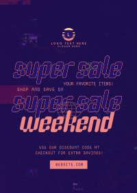 Super Sale Weekend Poster Image Preview