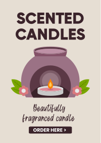 Fragranced Candles Flyer Design