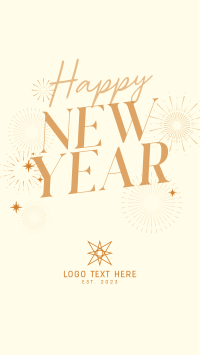 New Year Welcome Instagram reel Image Preview