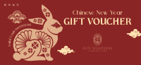 Rabbit Zodiac Gift Certificate Image Preview