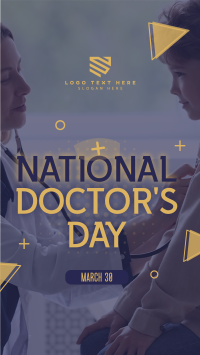 National Doctor's Day Instagram reel Image Preview
