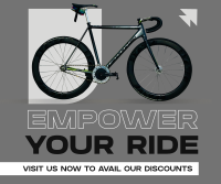 Empower Your Ride Facebook Post Design