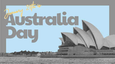 Newspaper Australia Day Facebook event cover Image Preview