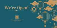 We're Open Oriental Twitter post Image Preview