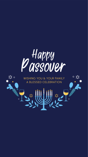 Celebrate Passover  Facebook story Image Preview